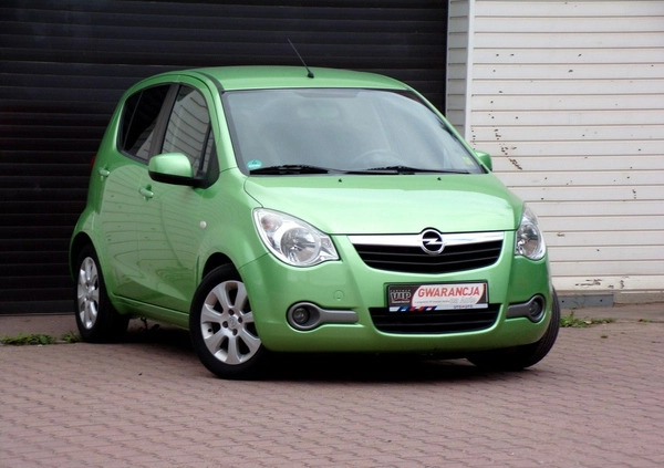 Opel Agila cena 15900 przebieg: 170900, rok produkcji 2008 z Gryfów Śląski małe 436